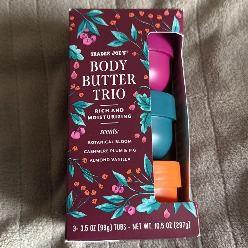 BNIB TRADER JOE’S BODY BUTTER TRIO - Picture 2 of 4